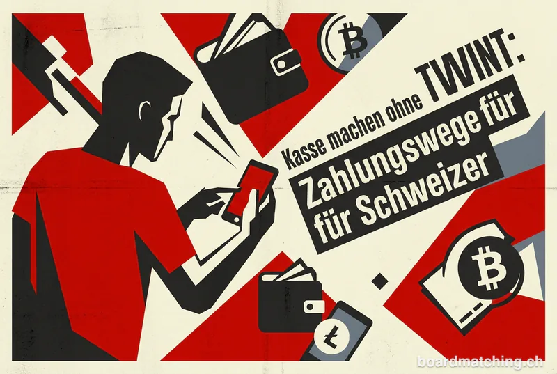 Kasse machen ohne TWINT: Zahlungswege für Schweizer